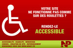 Votre site ne fonctionne pas comme sur des roulettes, rendez le accessible